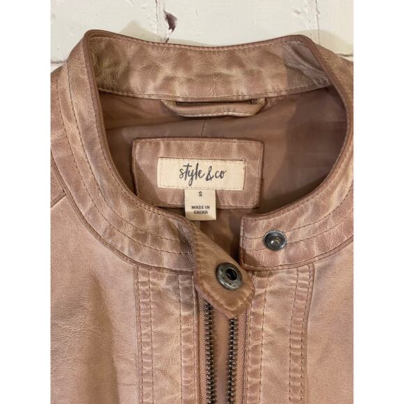 Faux Leather Jacket - Picture 8 of 8